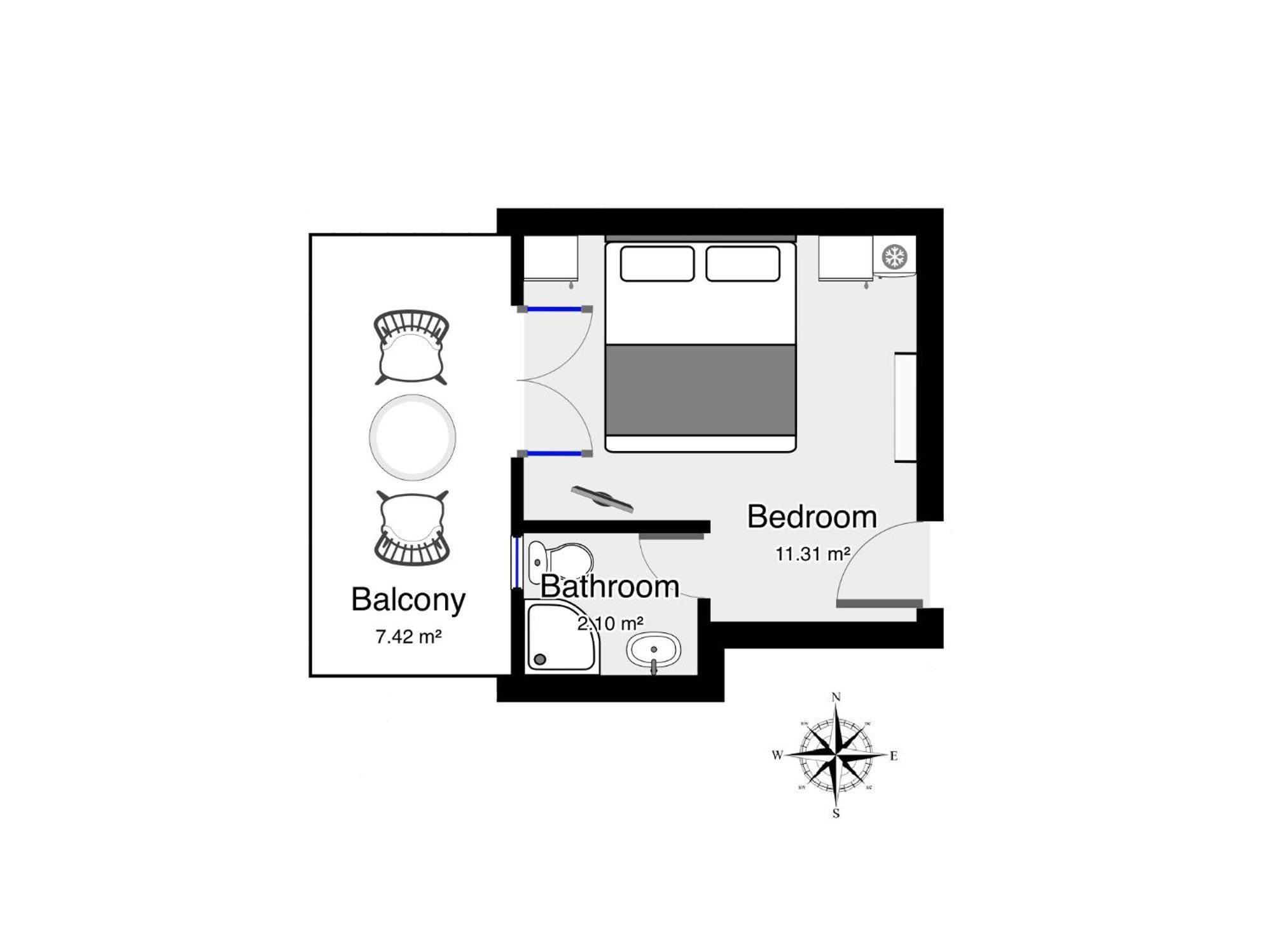 Villa Mily Baska Voda Bilik gambar
